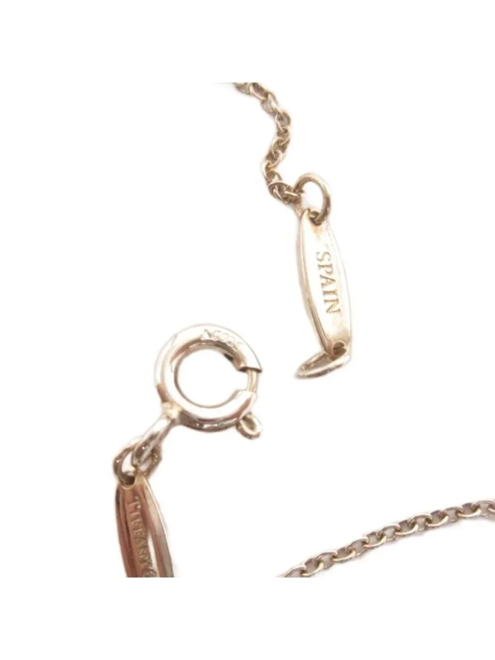 Tiffany & Co by the Yard Aquamarine Necklace Silver